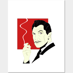 Smoking Vincent (Pop) Posters and Art